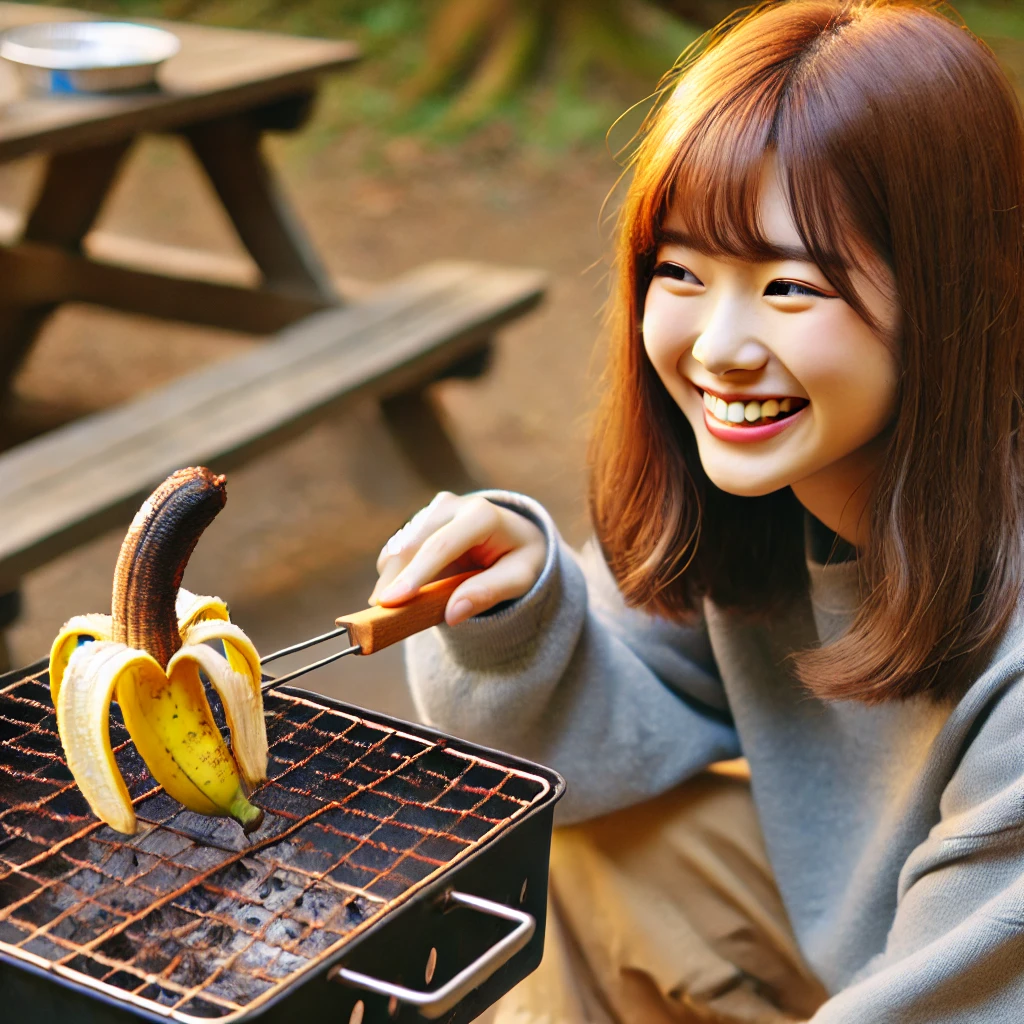美味しさ倍増！キャンプで楽しむ焼きバナナ - アウトドアライフ