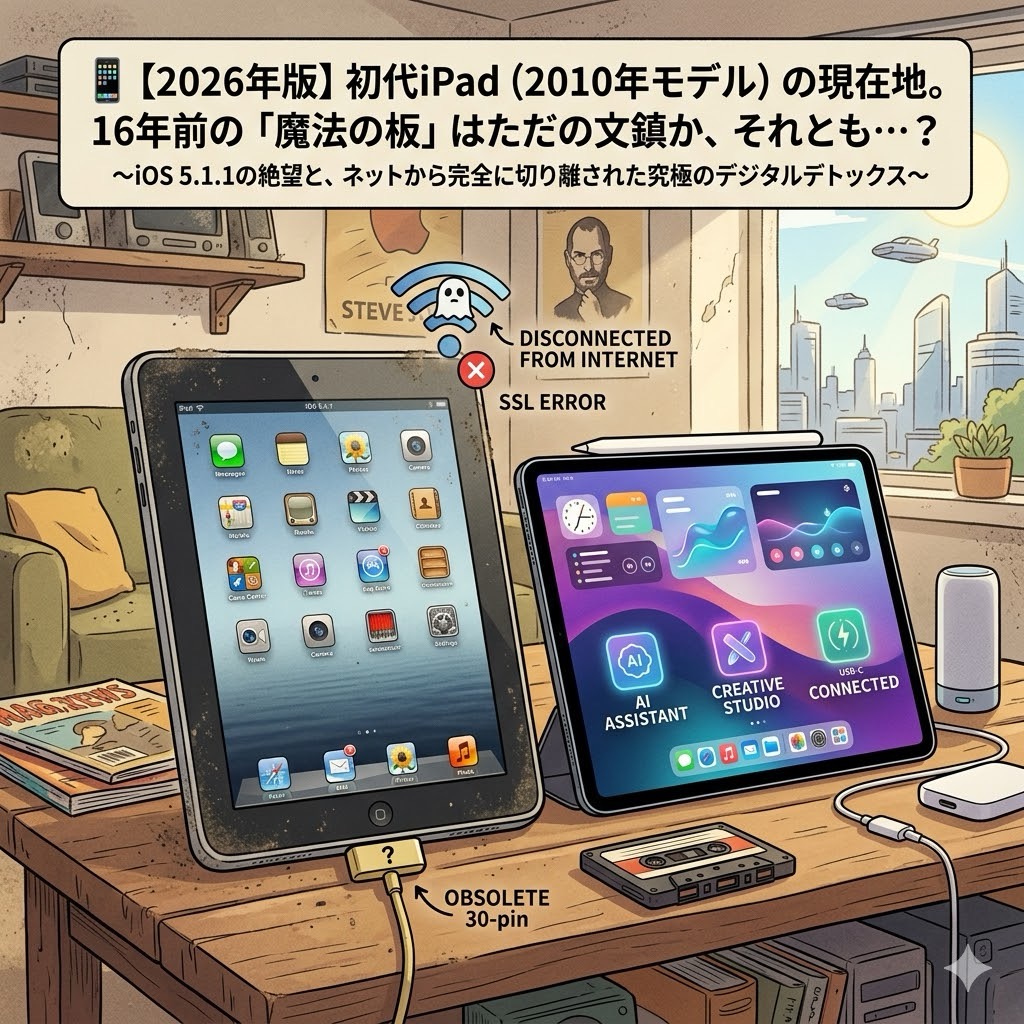 iPad 初代 16GB 2台まとめ 初代 iPad mini』購入レビュー。現代でもまだ使えた！ | Gadget Nyaa