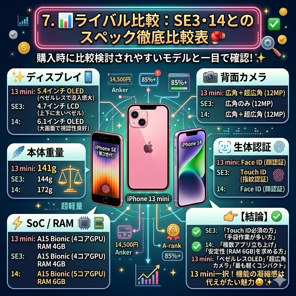 iPhone 13mini 取引先決定しました 📱📱✨【2026年最新】iPhone 13 miniはまだ使える？ iOS 26対応！小型