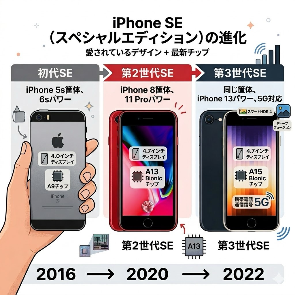 コストパフォーマンス重視のiPhone SEシリーズ - アウトドアライフ