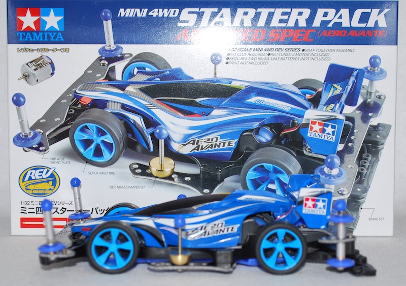 タミヤ ミニ四駆REV スターターパックAR スピードタイプ エアロ 