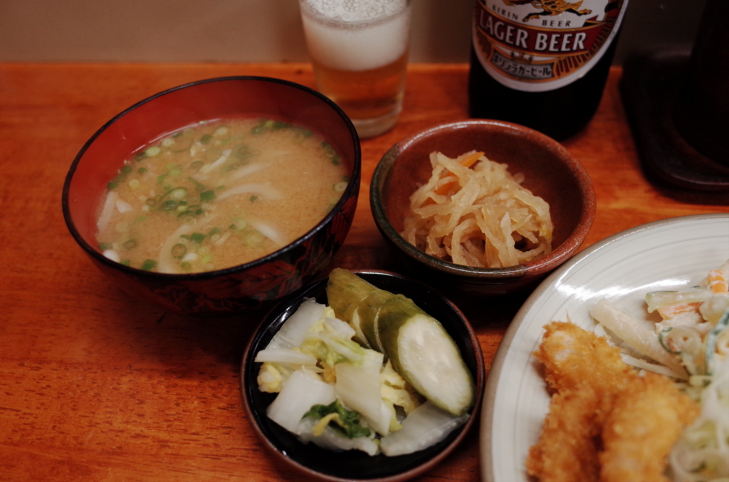 ポークステーキ定食 平塚 かさはら ボクの記憶 ニール ちくわぶ