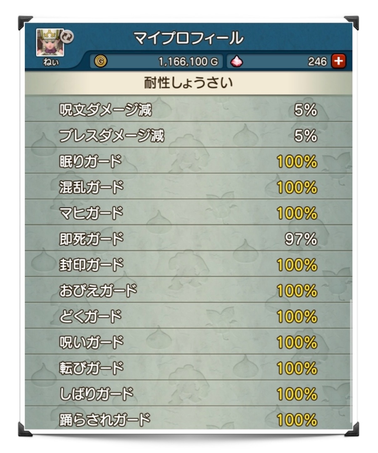 5 5 13耐性 回魔1029僧侶 Priest Cafe プリースト カフェ