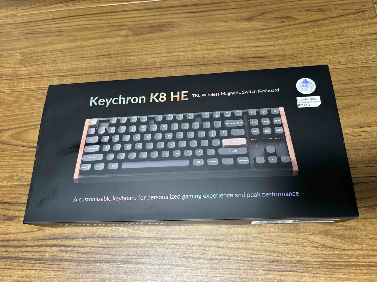 キーボード・Keychron K8 heが届いた！ - いぶし銀の、文具とねこの日々。