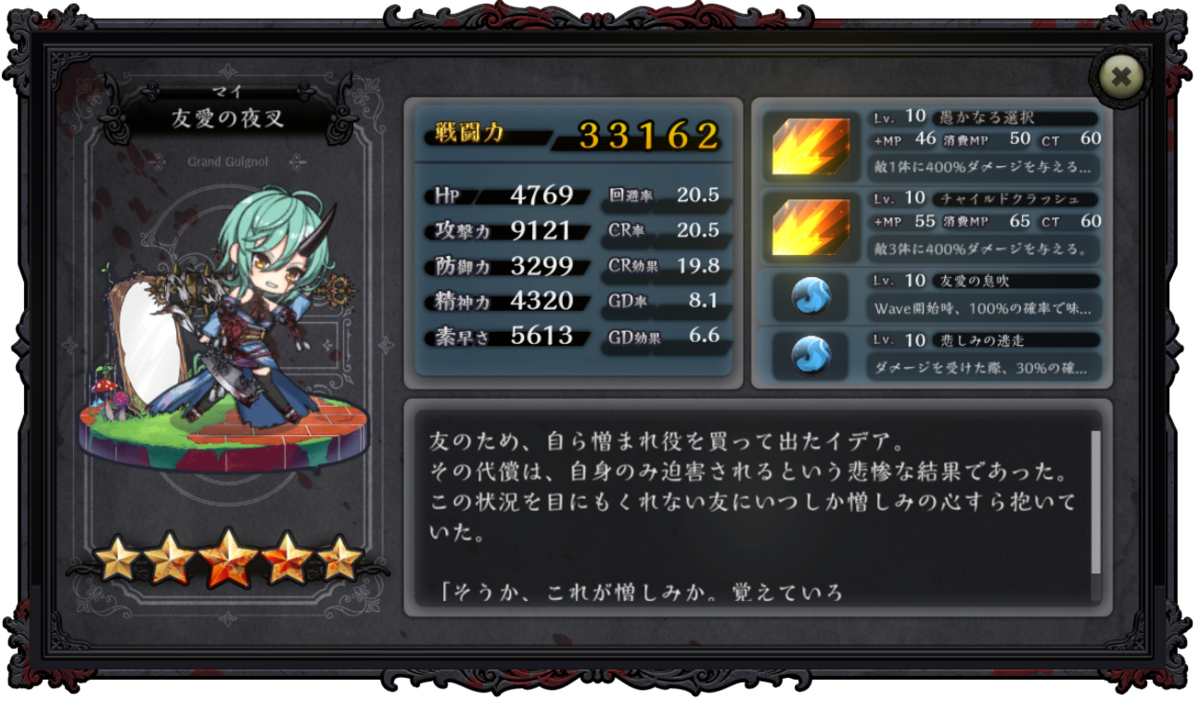 アリスレコード ５が2体確定 好きな 5が1体確定限定ガチャ まとめ まったりゲームブログ