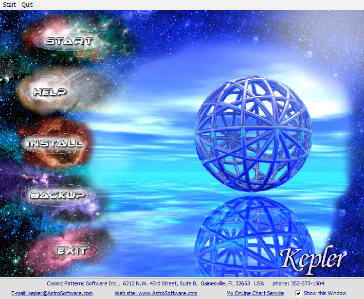 占星術ソフトKeplerのマニュアル5「最初にやっておくといい設定