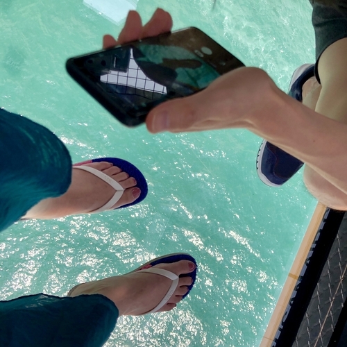 まるで海の上に浮いてる・・・？