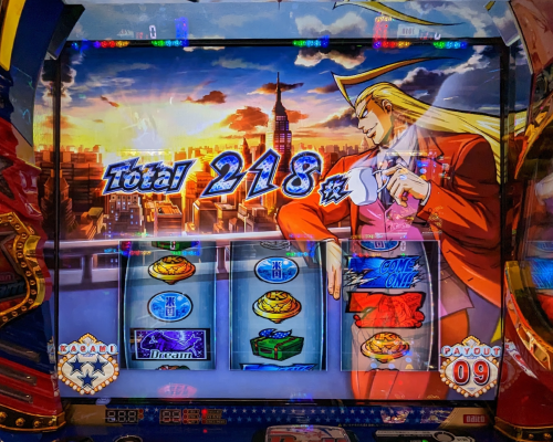 E*e様 パチスロ　実機　Hey!鏡　初代　送料込み！　ヘイ スロット【HEY！エリートサラリーマン鏡】評価・感想！通常時に中段