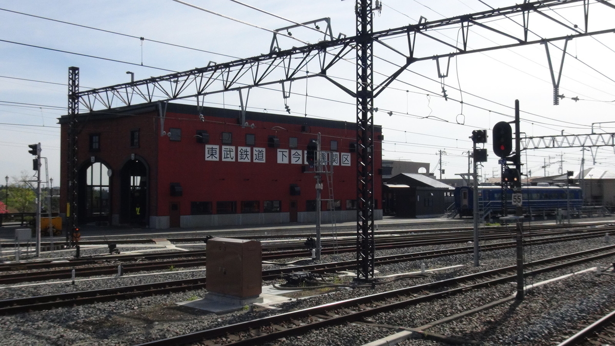下今市駅(機関庫)