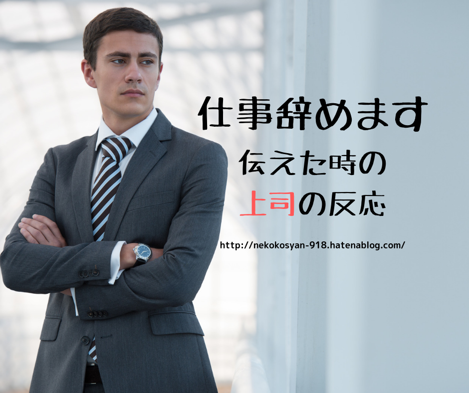 スーパー店員の僕が仕事辞めると言った時の上司の反応 モノ好き 飯好きlife