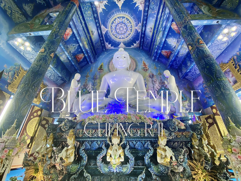 1002★タイ国王 ペアカップ 寺院の形 ハンドペイント 共箱 陶器