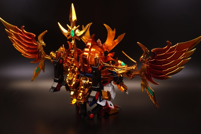 輝神大将軍獅龍凰 (メッキ加工・改造・塗装) - 天丼のプラモブログ 輝神大将軍獅龍凰 (メッキ加工・改造・塗装) - 天丼のプラモブログ