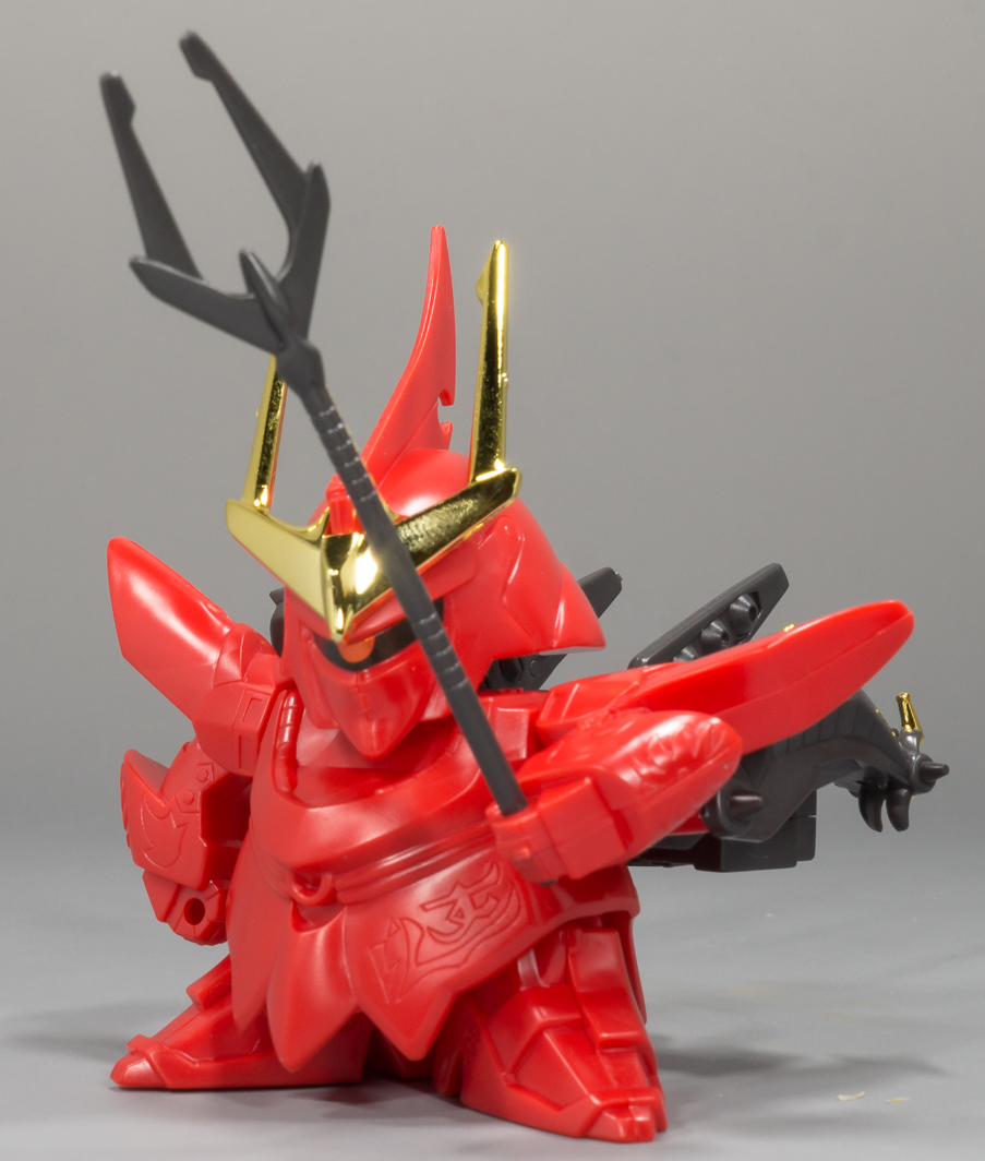 初版SDガンダムBB戦士 武者蓮飛威　ムシャサザビー BB戦士 No.57 武者漣飛威 (素組みレビュー) - 天丼のプラモブログ