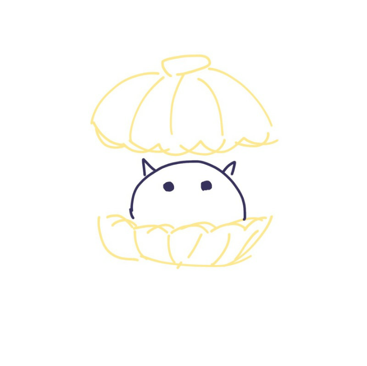 ねこもなかの画像