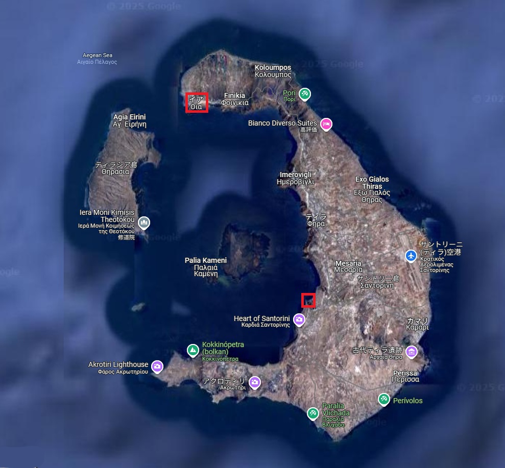 ギリシャ・エーゲ海 7 サントリーニ島 - Nekonta Photo Gallery