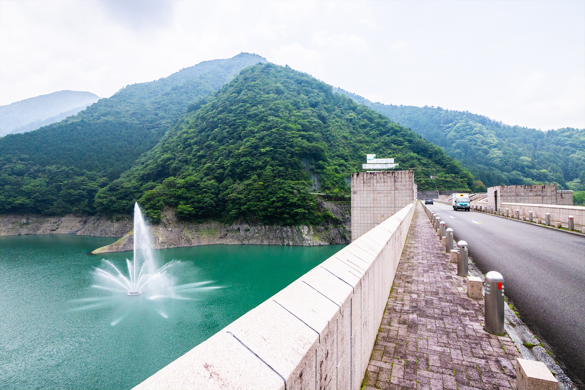 奥大井湖ジオラマ 大井川鐡道・奥大井湖上駅の全景 - キハ58君の鉄道など ひとコマ