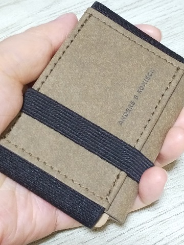 想像以上にコンパクト！ANDERS&KOMISCH ミニマル財布 - 自分生活レシピ