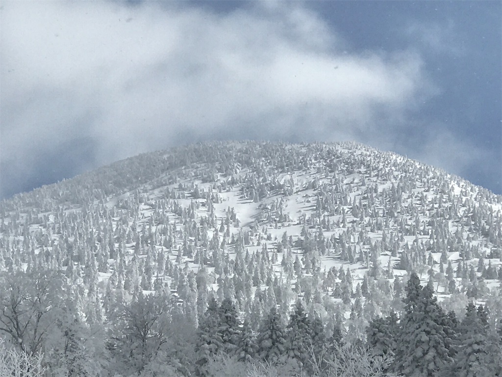 雪の八甲田連峰