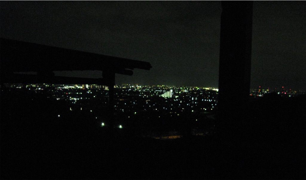 高砂の街の夜景