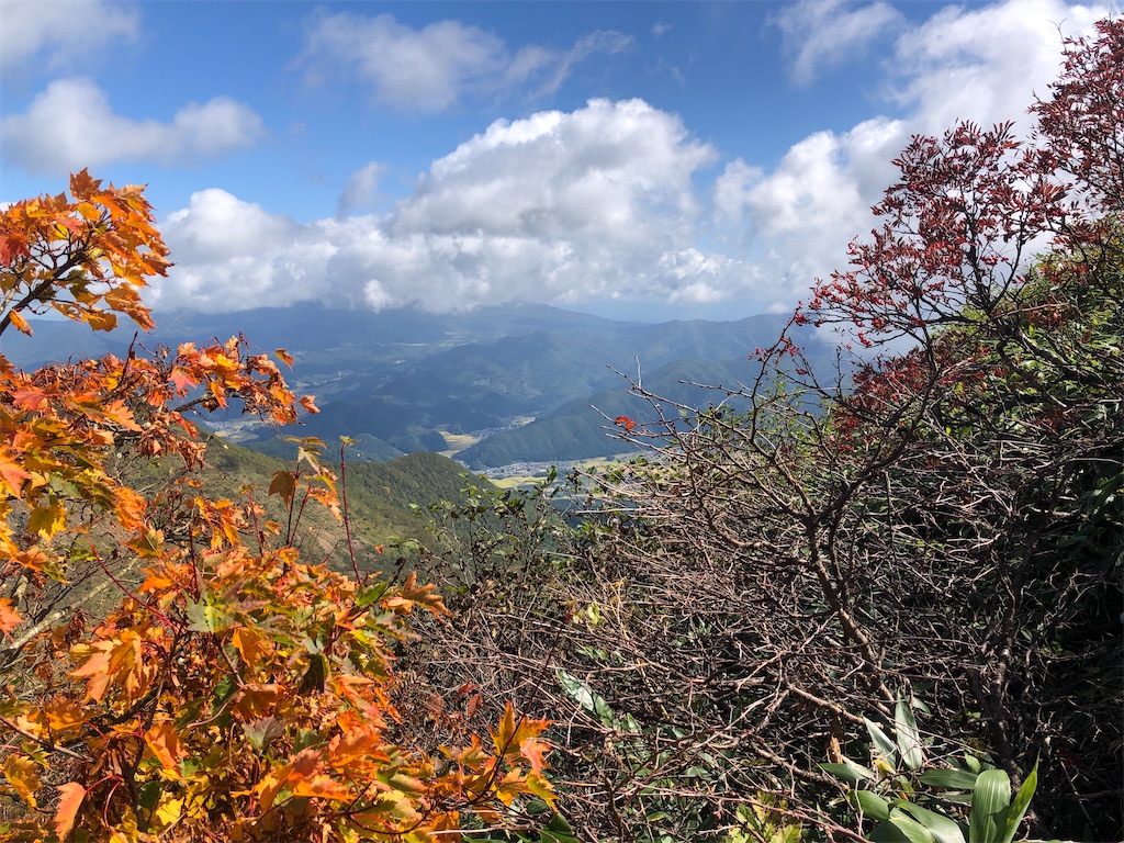 磐梯山からの眺め