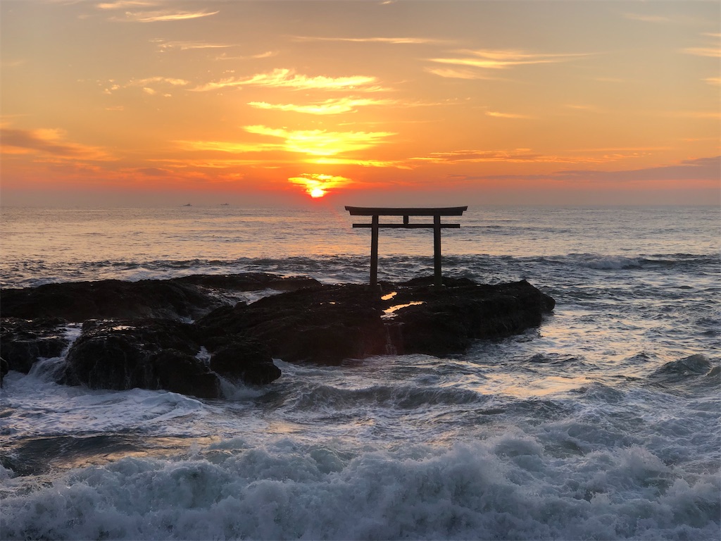 ついに、日出ずる瞬間。