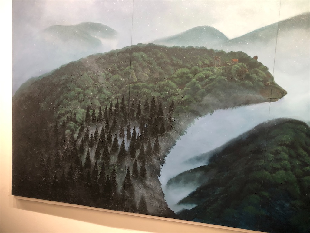 永沢碧衣「山景を纏う者」