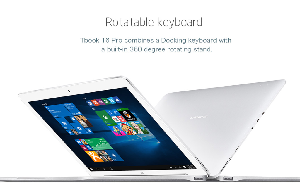 独身の日に買った2in1タブレットTeclast TBook 16 Proが想像以上