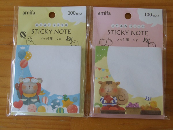 100均セリアのかわいい付箋を10個紹介 ノートや手帳がこれ１つで賑やかに 今日のお買い物