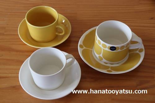 アラビア】スンヌンタイの21cmプレートとカップ＆ソーサー。使い心地と