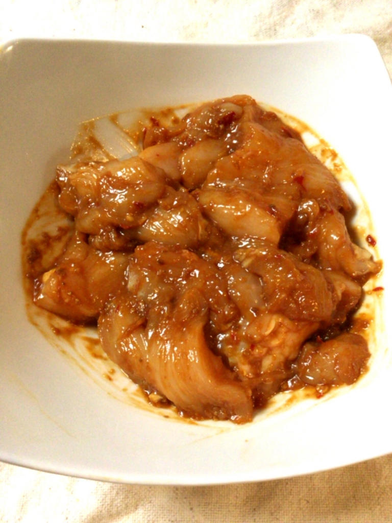 ピリ辛大好き。程よい辛みのチゲチキン ピリ辛大好き。程よい辛みのチゲチキン