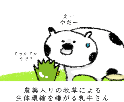 生体濃縮を回避するグラスフェッドバター 生体濃縮を回避するグラスフェッドバター