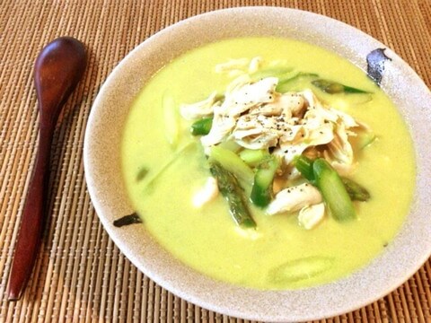 ささみカレーのアスパラトムカーガイ(糖質5.1g) ささみカレーのアスパラトムカーガイ(糖質5.1g)