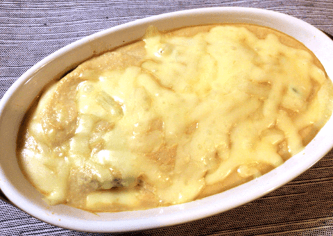 白だしオイスターのチキンアボカドグラタン(糖質4.5g) 白だしオイスターのチキンアボカドグラタン(糖質4.5g)