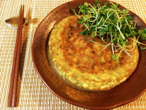 オクラ海老豆腐の恍惚塩バター明石焼き(糖質5.4g) オクラ海老豆腐の恍惚塩バター明石焼き(糖質5.4g)