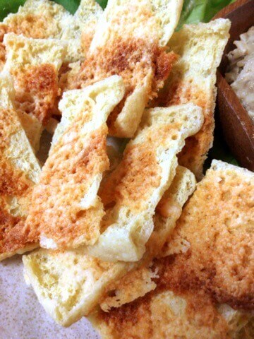 レンジで水分奪取!固めのパリッとコーティング レンジで水分奪取!固めのパリッとコーティング