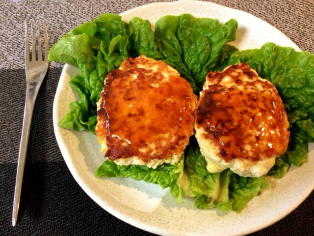 豆腐チーズバーグのスイチリバター醤油(糖質4.8g) 豆腐チーズバーグのスイチリバター醤油(糖質4.8g)