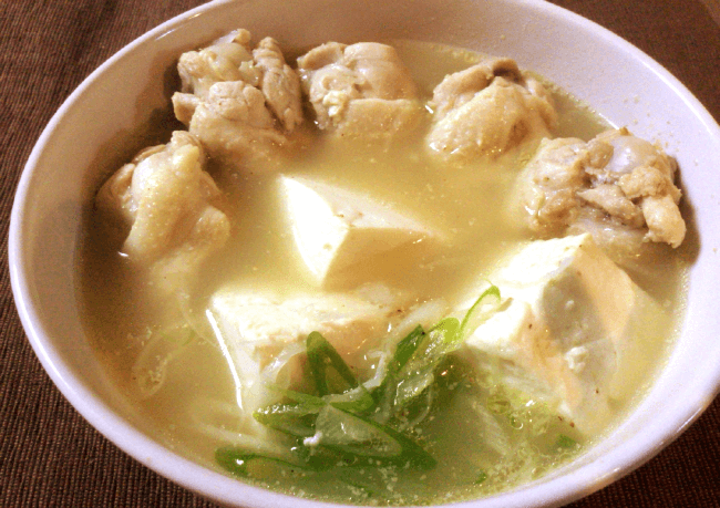 旨み透き通る濃厚豆腐参鶏湯(糖質7.5g) 旨み透き通る濃厚豆腐参鶏湯(糖質7.5g)