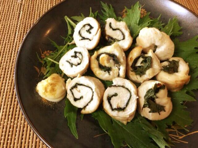 しっとりマヨクミン大葉海苔ささみロール(糖質4.7g) しっとりマヨクミン大葉海苔ささみロール(糖質4.7g)