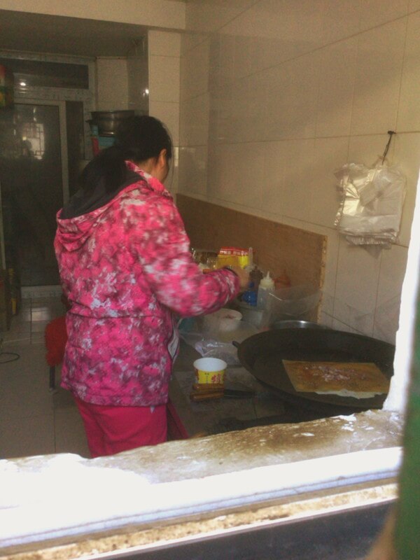 偶然出会った地元ご飯、「吃过烤冷面」 偶然出会った地元ご飯、「吃过烤冷面」