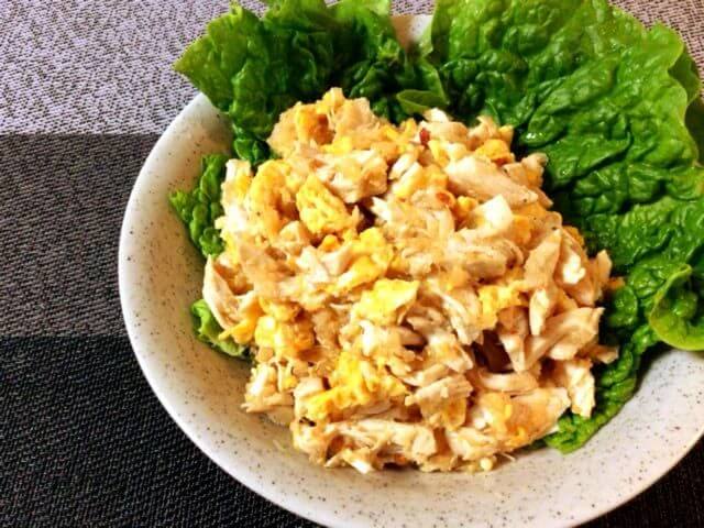 ささみたまごの絶品おろし豆板醤ナムル(糖質6.1g)