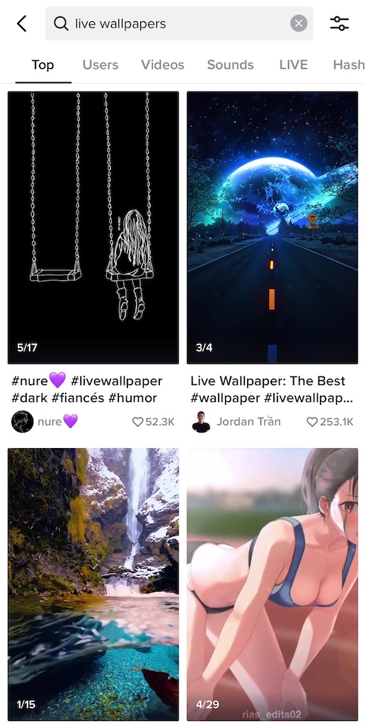 Tiktokで大流行 Iphoneで動く壁紙を設定する方法 インフラエンジニアは人間じゃない