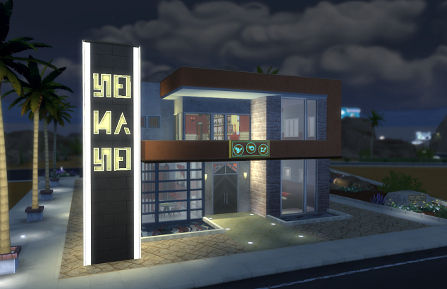 建築 カラオケ バー Ranara Sims4 From 0