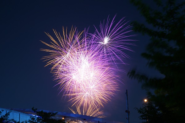 天神祭奉納花火