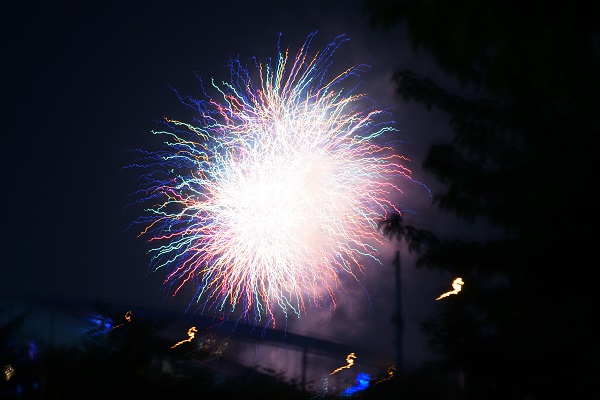 天神祭奉納花火