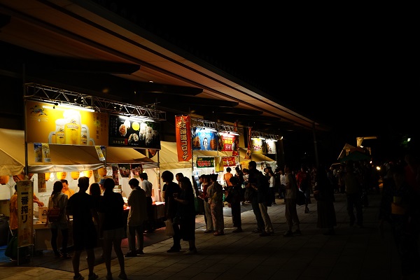 なら燈花会|甍会場前の燈Cafe