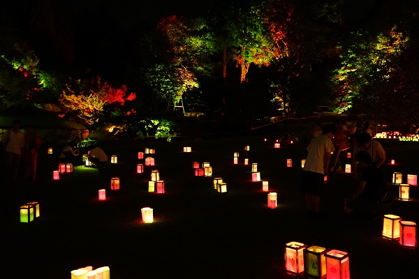 なら燈花会|甍会場