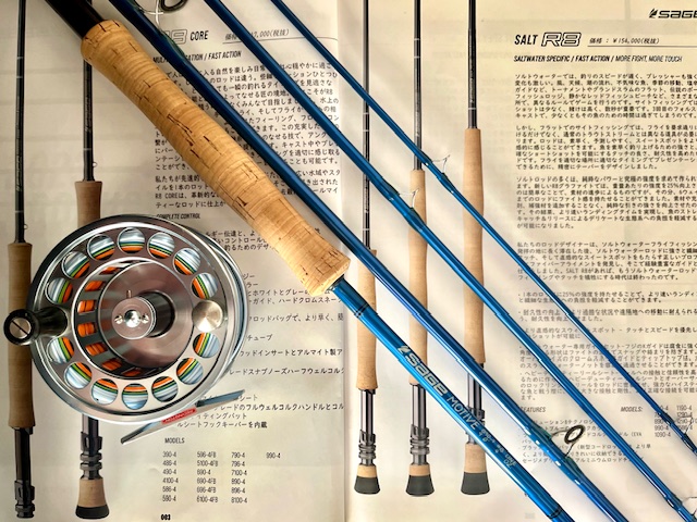 未使用、レア！レビュー RSW 8910 8’9” #10/11 ソルトフライ Review RSW8910 フライロッド 8'9” #10/11 ソルトフライ｜中古