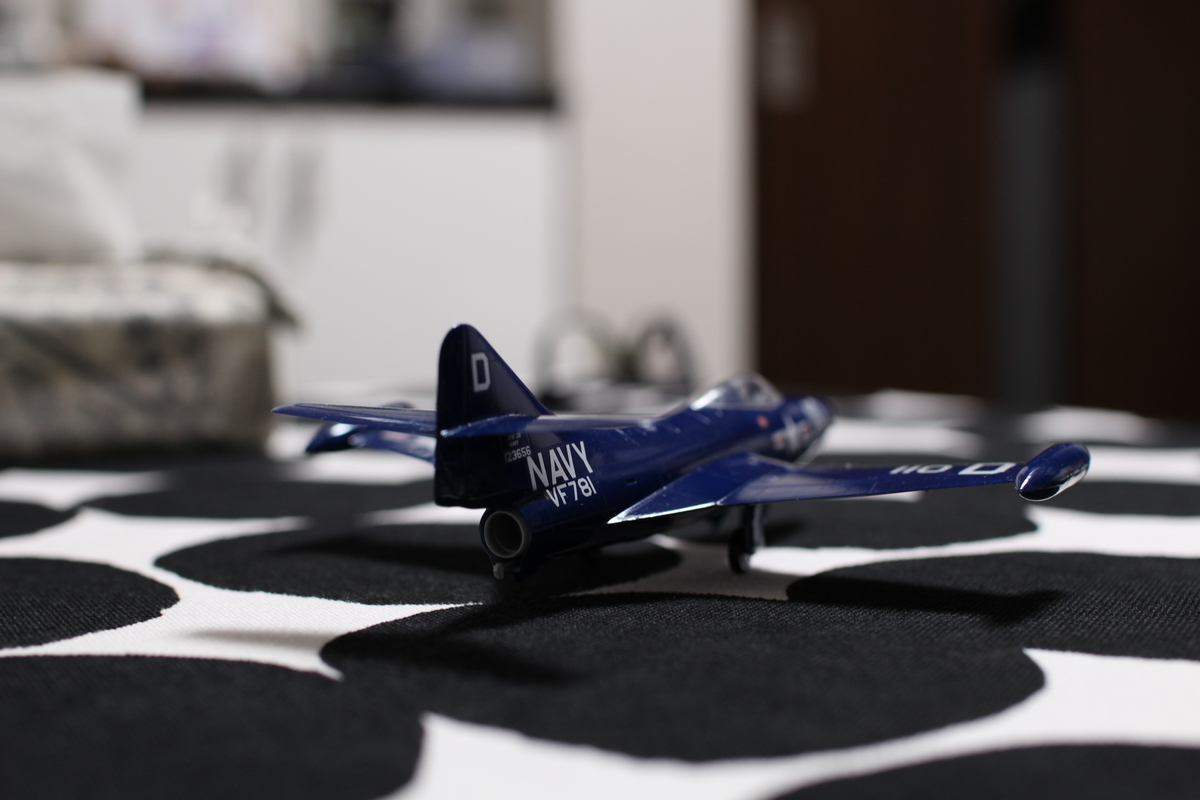 上達のときは ハセガワ 1/72 アメリカ海軍 F9F-2 パンサー - Re