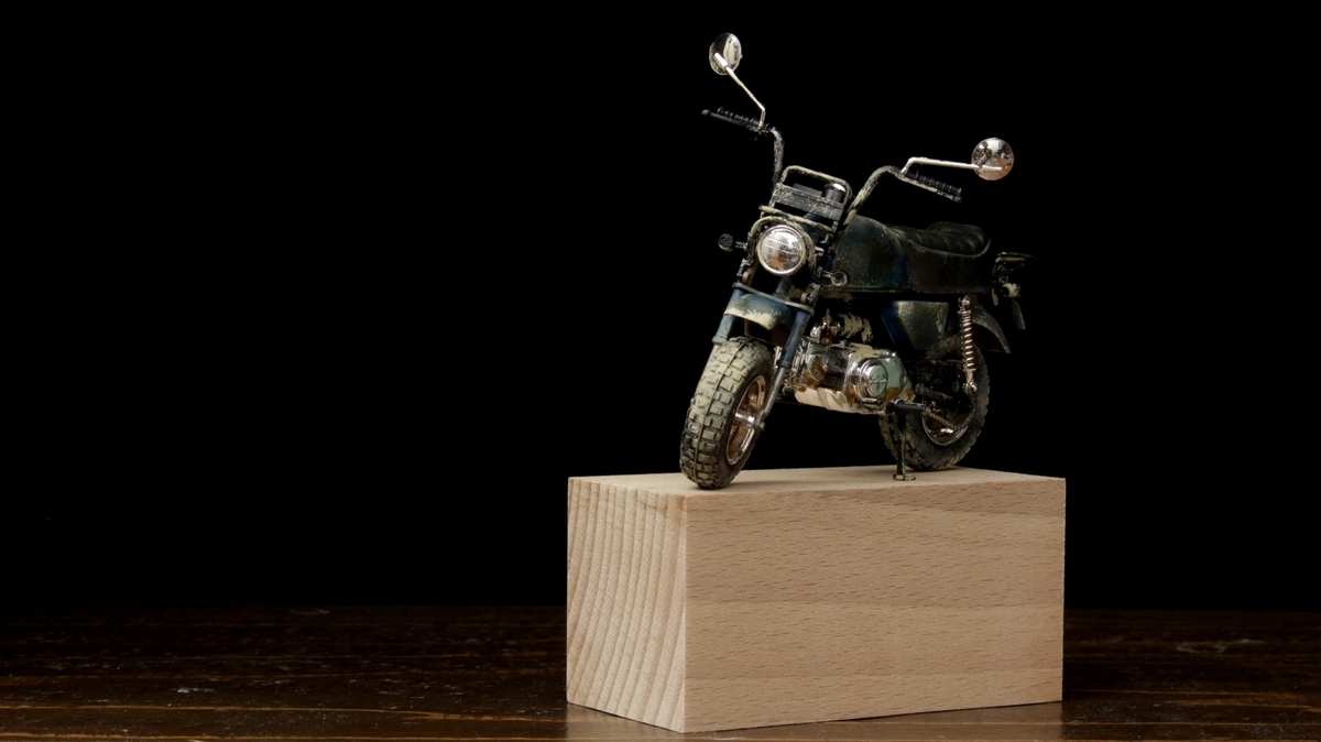 諸事情により、汚れていただく 1/12 アオシマ ホンダ ゴリラ - Re:11colors