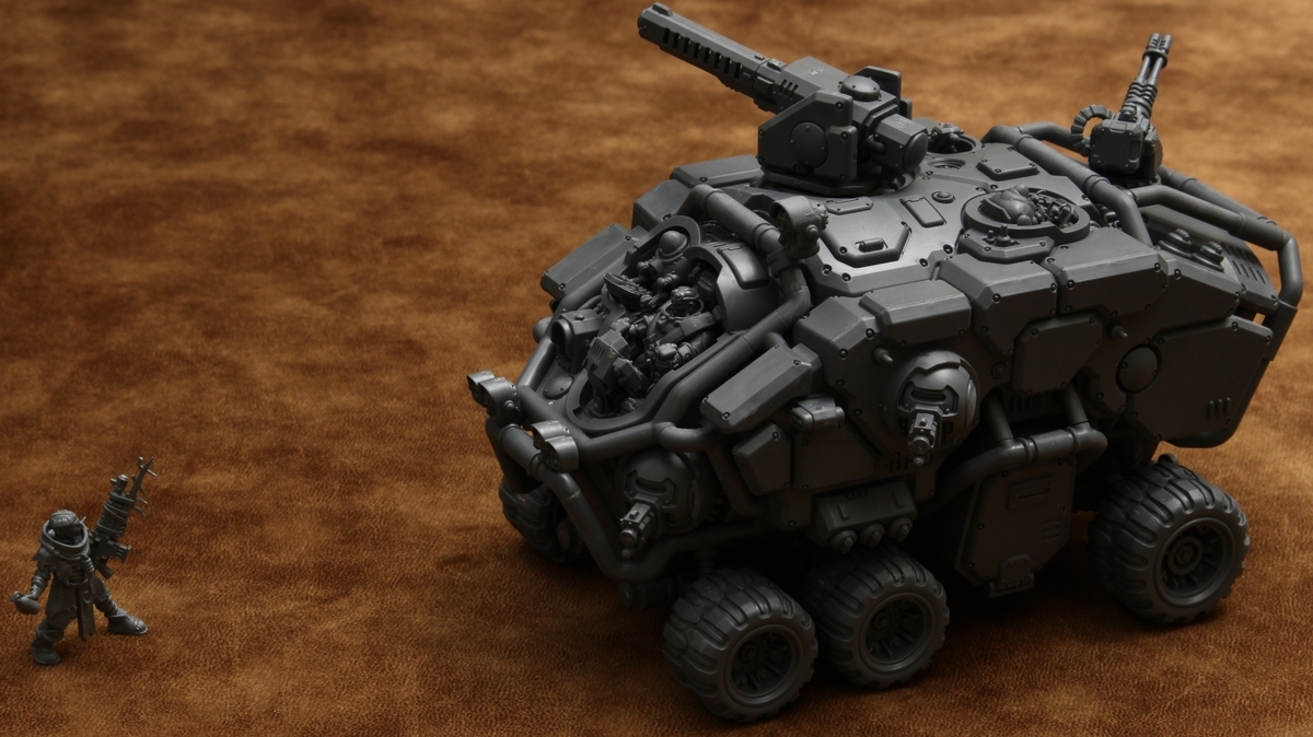 TANKS GIVINGにかこつけてヘカトン・ランドフォートレスをミリタリー 